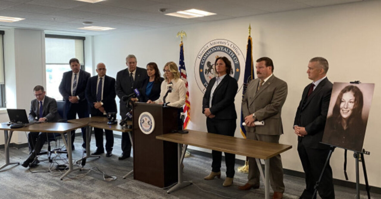 Lancaster County, Pa., prosecutors and Manor Township police officials announced on Monday the arrest of a suspect in the 1975 killing of 19-year-old Lindy Sue Biechler.