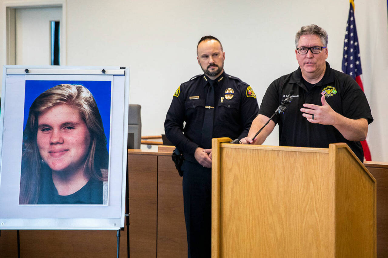 [IMAGE] Suspect arrested in 1998 cold case homicide of Marysville woman, 19